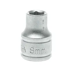 
                  TENG TOOLS Nasadka 6-kątna 8x25.7mm z chwytem 3/8" CRV M380508-C 5020385130326